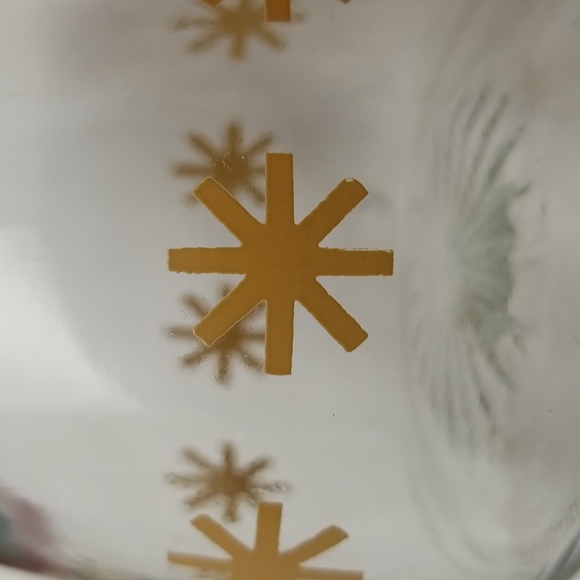 Log Cabin Mid Century Starburst Syrup Pitcher - Picture 12 of 15